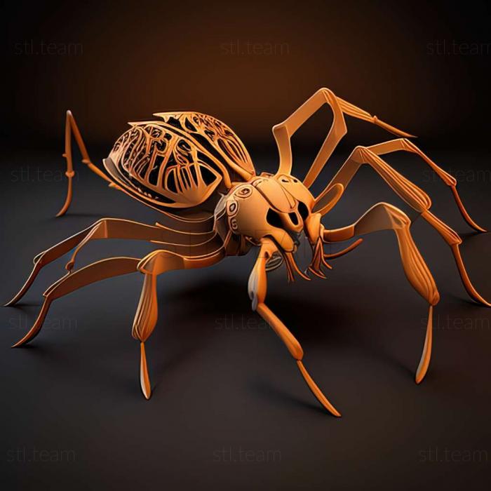 3D model Ixodes ceylonensis (STL)